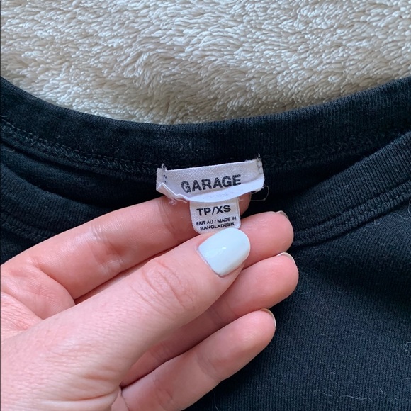 Garage Black Riders Graphic Short Sleeve Tee - Picture 2 of 3